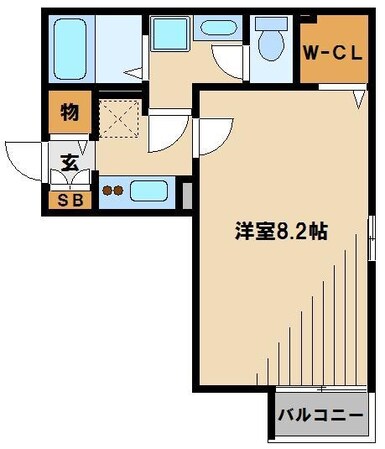 エルミタージュ大泉の物件間取画像